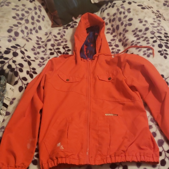 Volcom Jackets & Blazers - Red raincoat. Volcom Jackets & Blazers - Red raincoat.
